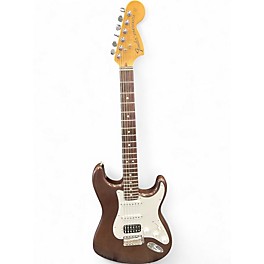 Used Fender Highway One HSS Stratocaster Brown Solid Body Electric Guitar