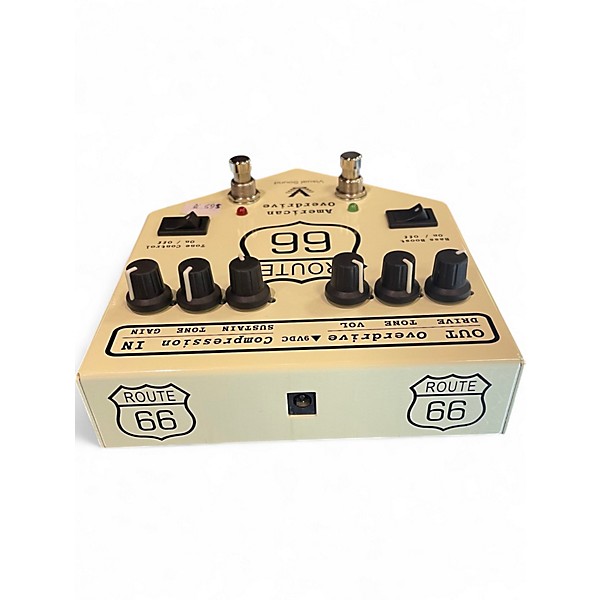 Used Visual Sound V2RT66 V2 Route 66 Overdrive Compressor Effect Processor