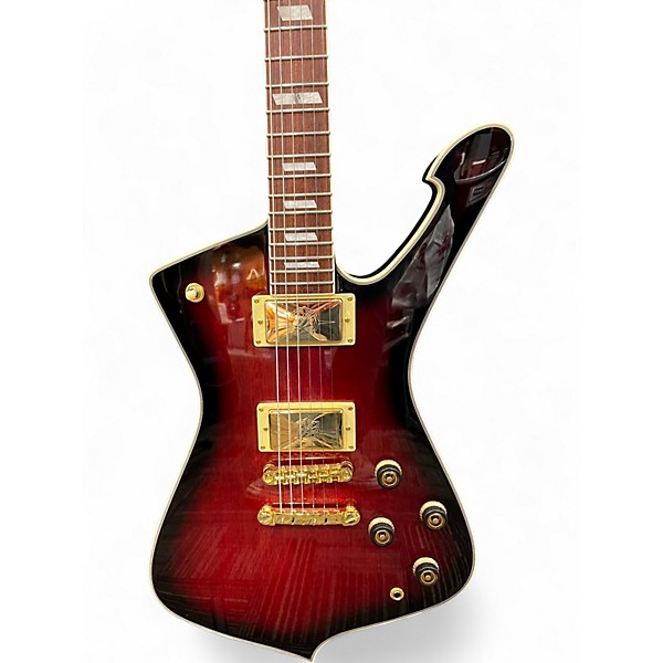 Used Ibanez Iceman Antique Autumn Burst Solid Body Electric Guitar