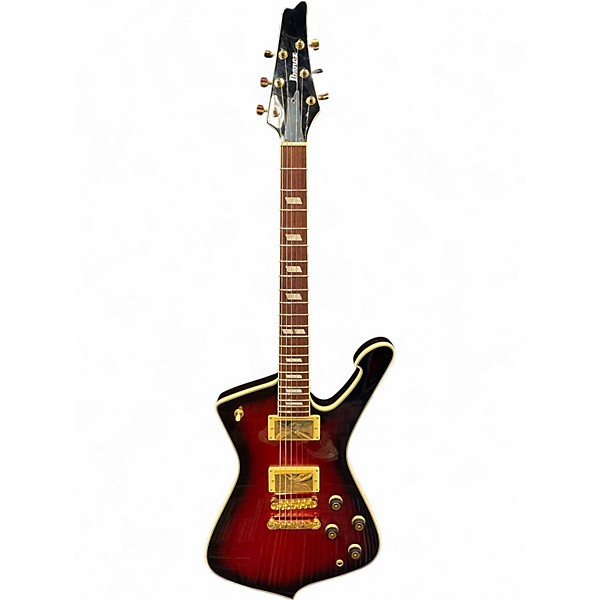 Used Ibanez Iceman Antique Autumn Burst Solid Body Electric Guitar