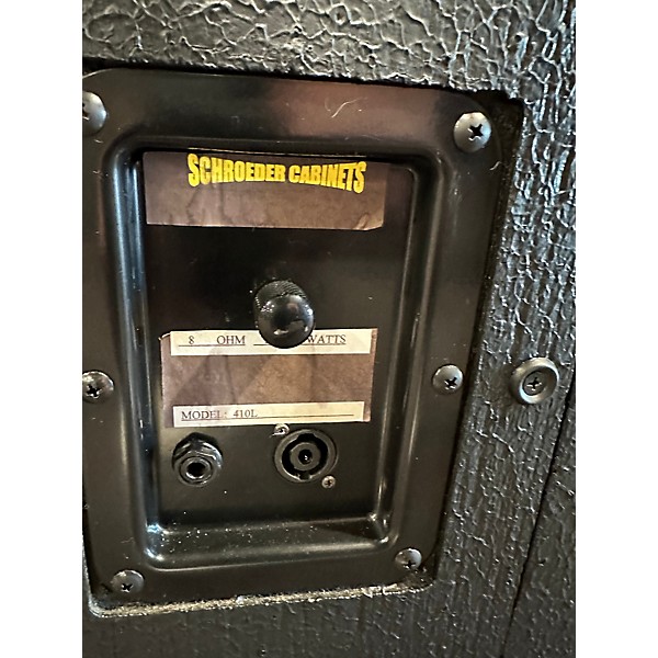 Used Schroeder 410L Bass Cabinet