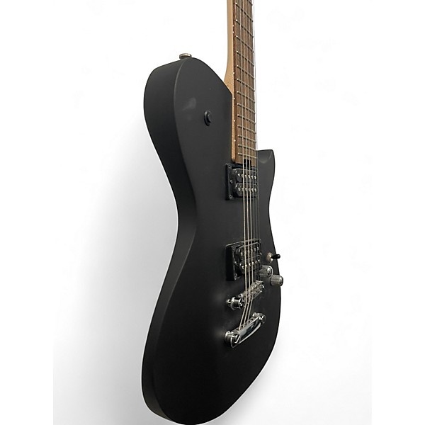 Used Cort Manson META Series MBM-1 Flat Black Solid Body Electric Guitar