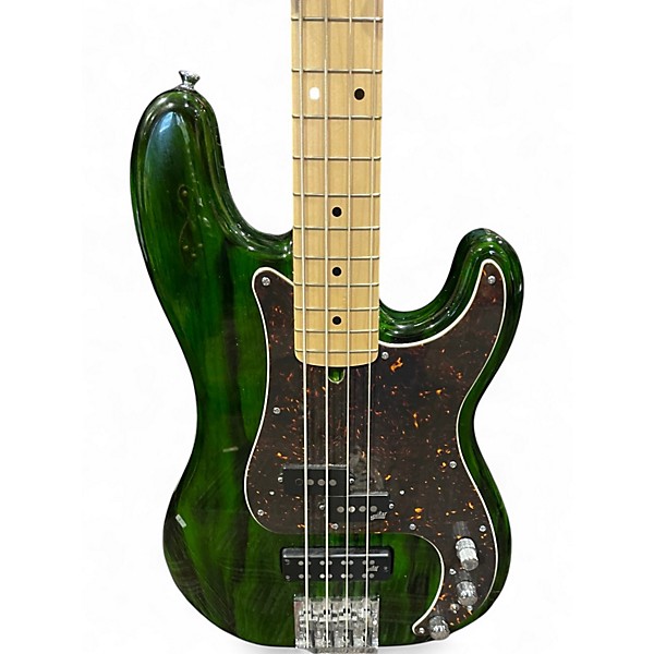 Used Atelier Z Vm4 MA-Burner Green Electric Bass Guitar