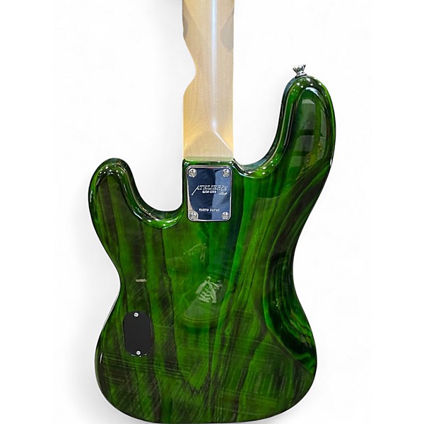 Used Atelier Z Vm4 MA-Burner Green Electric Bass Guitar