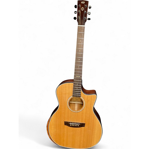 Used Hils HAG5CE Natural Acoustic Guitar