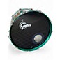 Used Gretsch Drums 5 Piece USA Custom Caribbean Blue Gloss Drum Kit