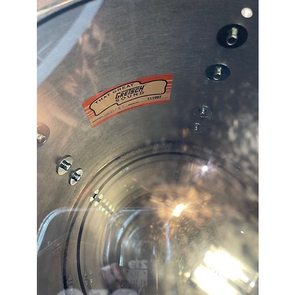 Used Gretsch Drums 5 Piece USA Custom Caribbean Blue Gloss Drum Kit