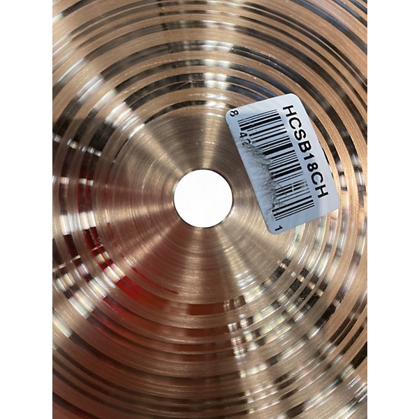Used MEINL 18in HCS BRONZE CHINA Cymbal