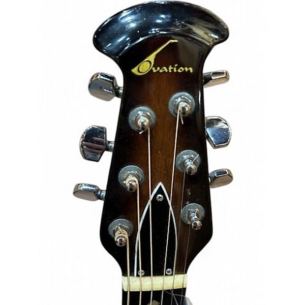 Used Ovation 1612 2 Color Sunburst Acoustic Guitar