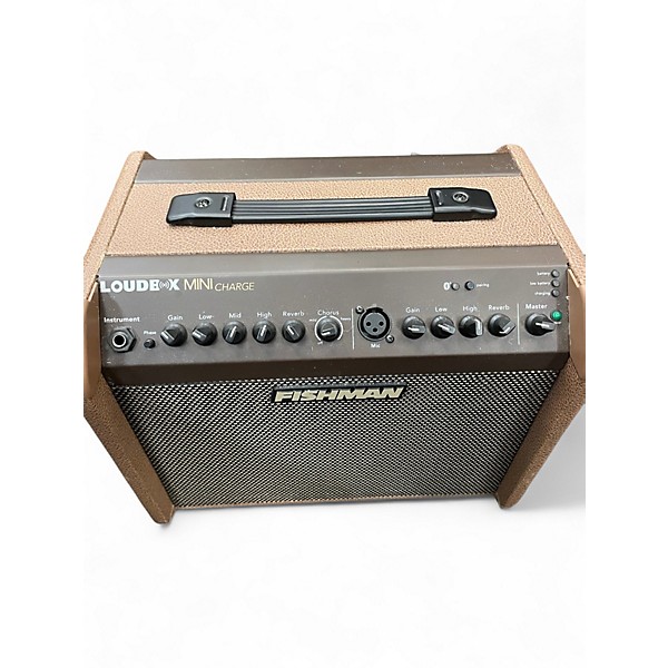 Used Fishman MINI CHARGE LBC500 Acoustic Guitar Combo Amp