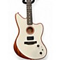 Used Fender AMERICAN ACOUSTASONIC JAZZMASTER WHITE Solid Body Electric Guitar