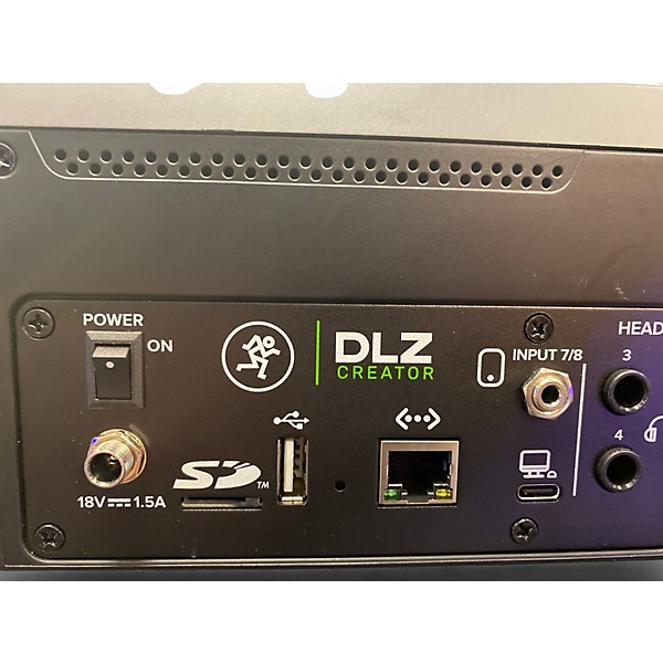 Used Mackie DLZ Creator Digital Mixer
