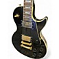 Used Epiphone Les Paul Custom Ebony Solid Body Electric Guitar