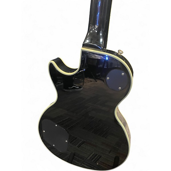 Used Epiphone Les Paul Custom Ebony Solid Body Electric Guitar