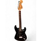 Used 1980s Squier Japan Stratocaster Black Solid Body Electric Guitar thumbnail