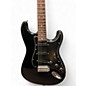 Used 1980s Squier Japan Stratocaster Black Solid Body Electric Guitar
