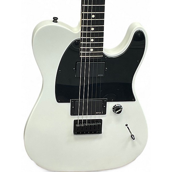 Used 2024 Fender Jim Root Signature Telecaster Satin White Solid Body Electric Guitar