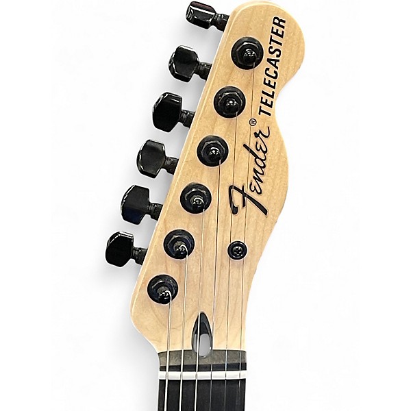 Used 2024 Fender Jim Root Signature Telecaster Satin White Solid Body Electric Guitar