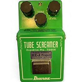 Used Ibanez Analogman Silver Mod TS808 Effect Pedal