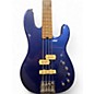 Used Charvel pro-mod san dimas PJ IV mystic blue Electric Bass Guitar