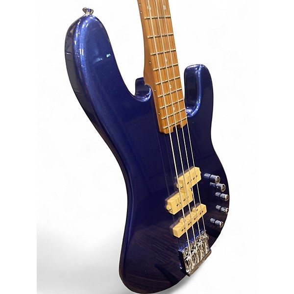 Used Charvel pro-mod san dimas PJ IV mystic blue Electric Bass Guitar