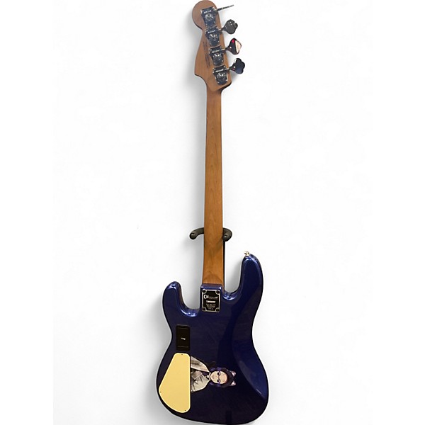 Used Charvel pro-mod san dimas PJ IV mystic blue Electric Bass Guitar