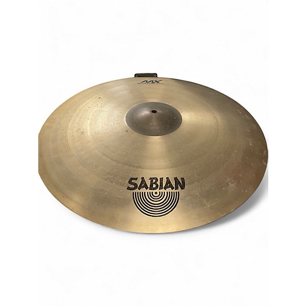 Used SABIAN 21in AAX Raw Bell Dry Ride Cymbal