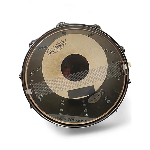 Used Ludwig 8X14 Classic Snare Black Drum