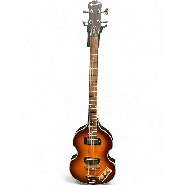 Used Epiphone Viola 2 Color Sunburst Electric Bass Guitar