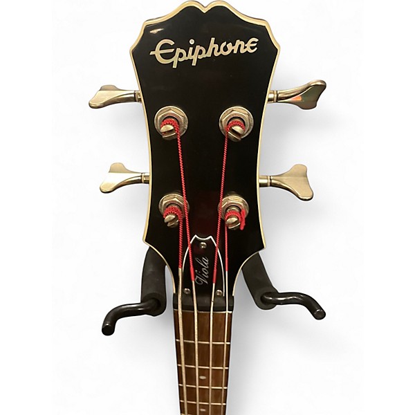 Used Epiphone Viola 2 Color Sunburst Electric Bass Guitar