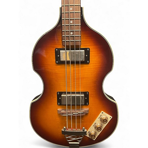 Used Epiphone Viola 2 Color Sunburst Electric Bass Guitar