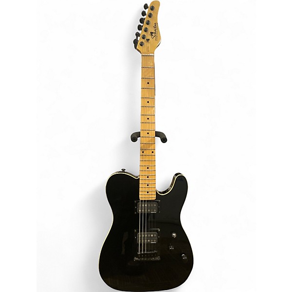 Used Schecter Guitar Research PETE TOWNSEND TELECASTER Black Solid Body Electric Guitar