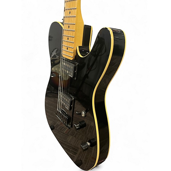 Used Schecter Guitar Research PETE TOWNSEND TELECASTER Black Solid Body Electric Guitar