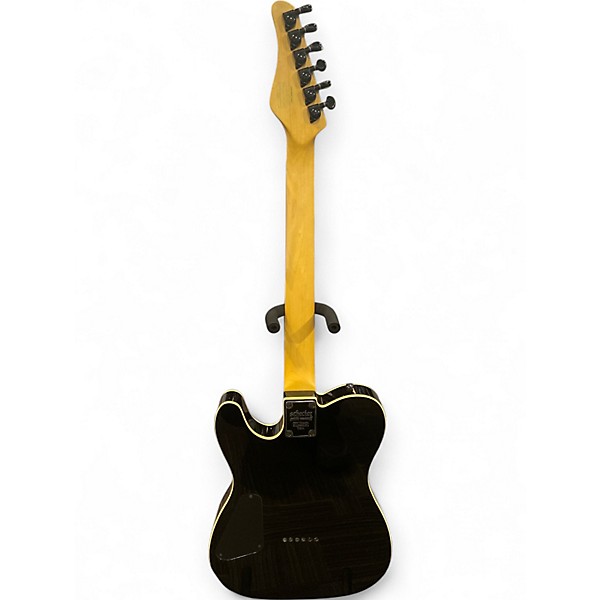 Used Schecter Guitar Research PETE TOWNSEND TELECASTER Black Solid Body Electric Guitar