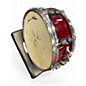 Used Yamaha 5.5X14.5 Stage Custom Snare Satin Red Drum thumbnail