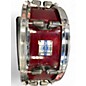 Used Yamaha 5.5X14.5 Stage Custom Snare Satin Red Drum