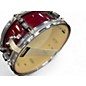 Used Yamaha 5.5X14.5 Stage Custom Snare Satin Red Drum