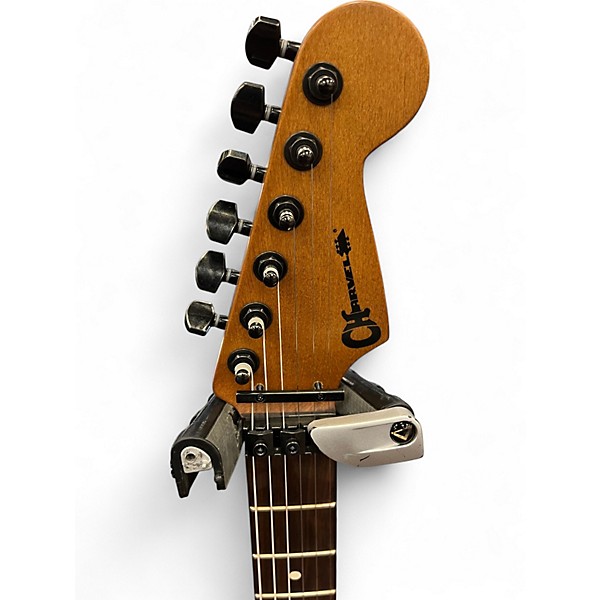 Used Charvel Pro Mod relic series SD1 HH FR PF Weathered white Solid Body Electric Guitar