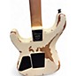 Used Charvel Pro Mod relic series SD1 HH FR PF Weathered white Solid Body Electric Guitar