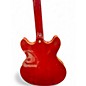 Used Hamer ECHOTONE Red Hollow Body Electric Guitar