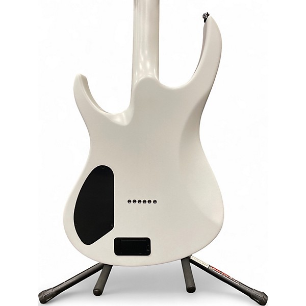 Used Balaguer SELECT CUSTOM DIABLO WHITE MATTE Solid Body Electric Guitar