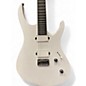 Used Balaguer SELECT CUSTOM DIABLO WHITE MATTE Solid Body Electric Guitar
