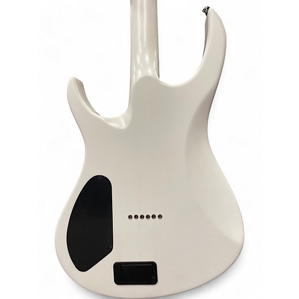 Used Balaguer SELECT CUSTOM DIABLO WHITE MATTE Solid Body Electric Guitar