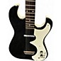 Vintage 1960s Silvertone 1448 Black Solid Body Electric Guitar