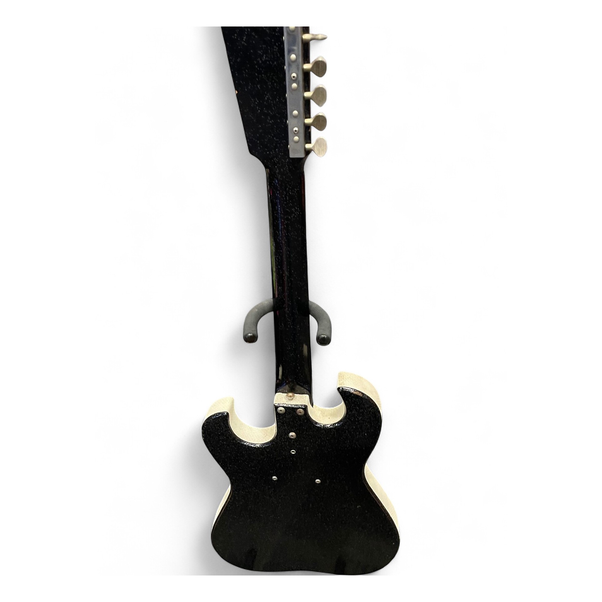 Vintage 1960s Silvertone 1448 Black Solid Body Electric