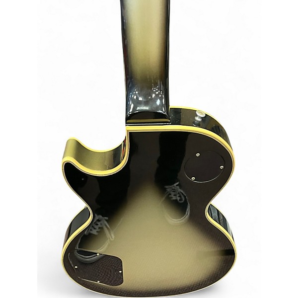 Used 2005 Gibson 1968 Les Paul Custom Reissue Silverburst Solid Body Electric Guitar