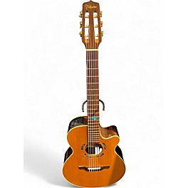 Used Takamine Santa Fe PSF 65C Natural Classical Acoustic Guitar