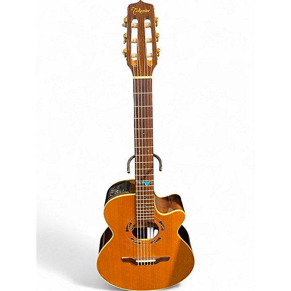 Used Takamine Santa Fe PSF 65C Natural Classical Acoustic Guitar