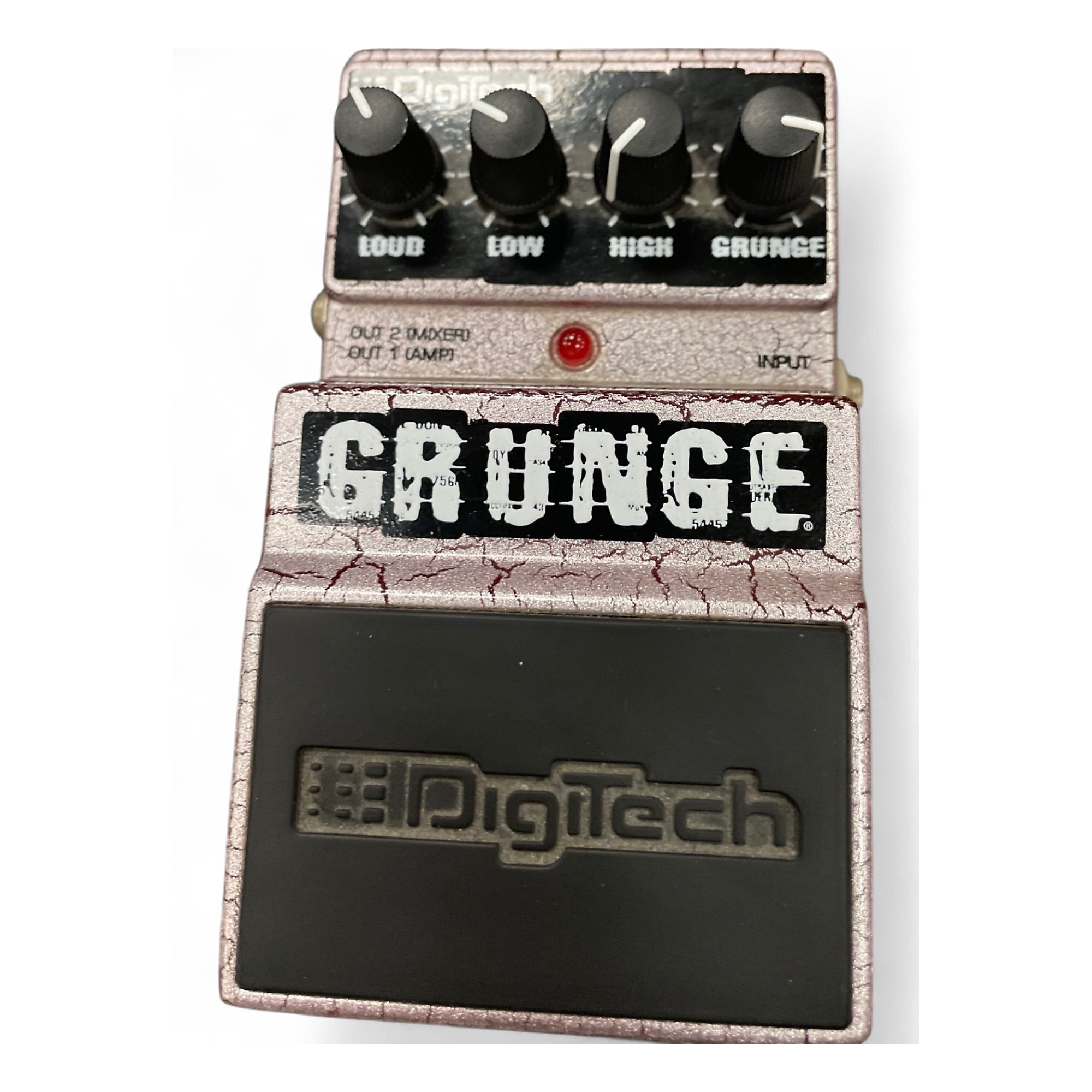 Digitech Grunge Distortion Pedal Demo - YouTube