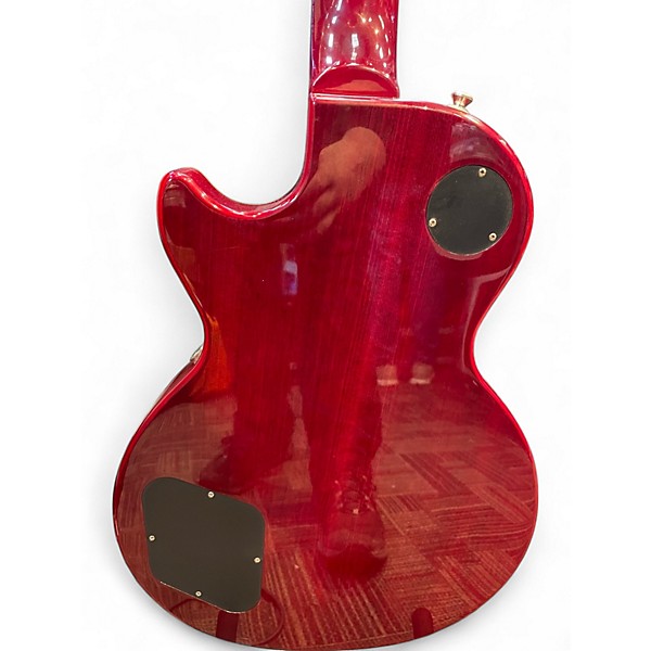 Used Epiphone Les Paul Standard Pro Plus Top Wine Red Solid Body Electric Guitar